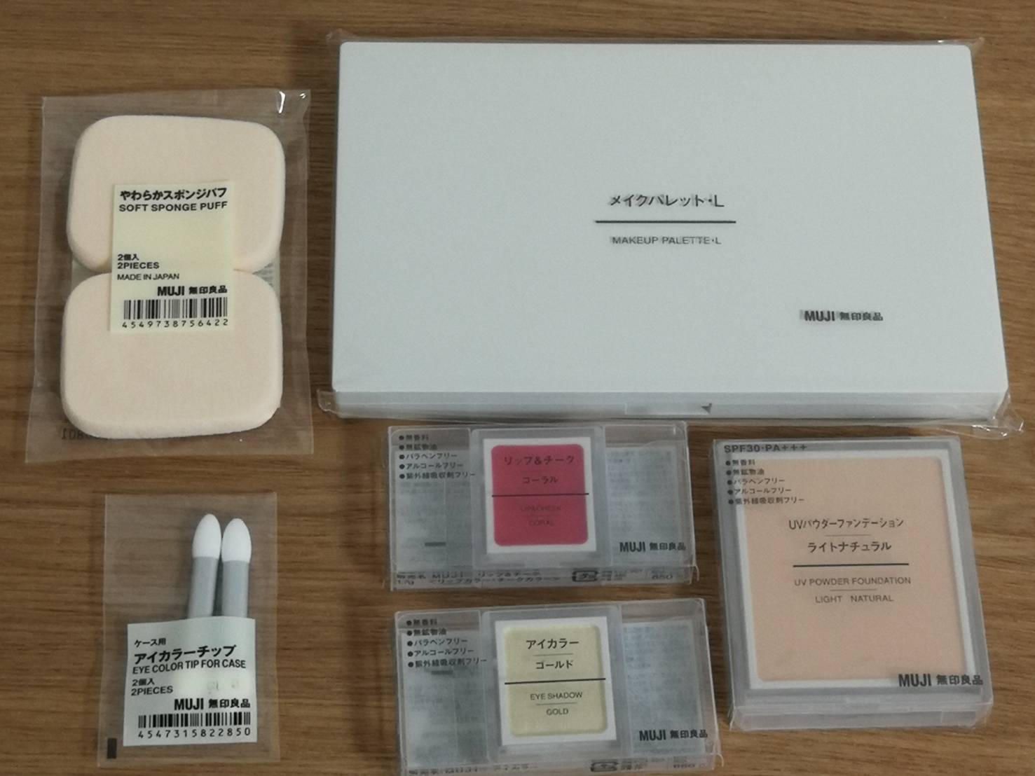179円 【メーカー包装済】 無印良品 コスメセット