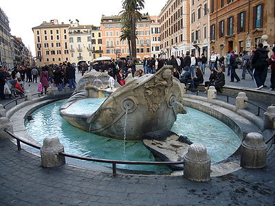 Fontana-della-Barcaccia